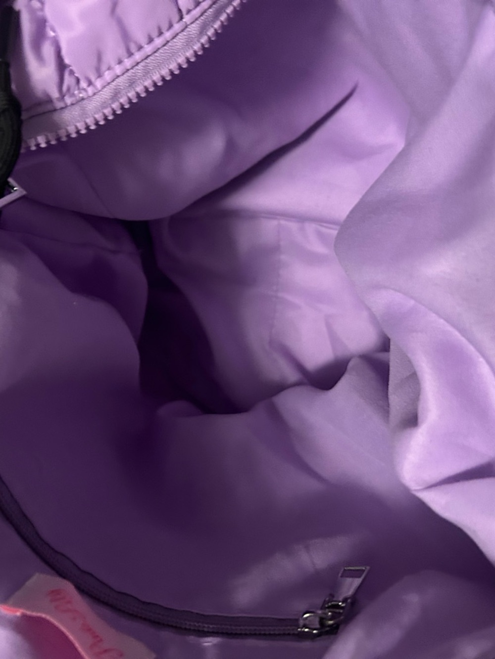 Pink Lily Quilted Lavender Shoulder Tote - Picture 5 of 11
